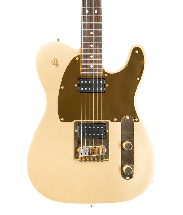 Pre-Owned Squier John 5 Signature J5 Telecaster Electric Guitar - Frost Gold | Used