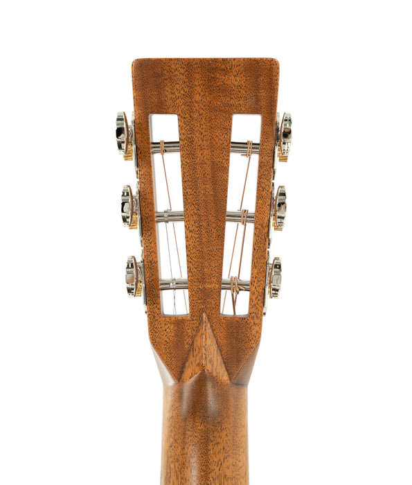 Martin Custom Shop Size 2 Acoustic Guitar Italian Spruce/Ziricote with Pale Moon Ebony Fretboard and Bridge