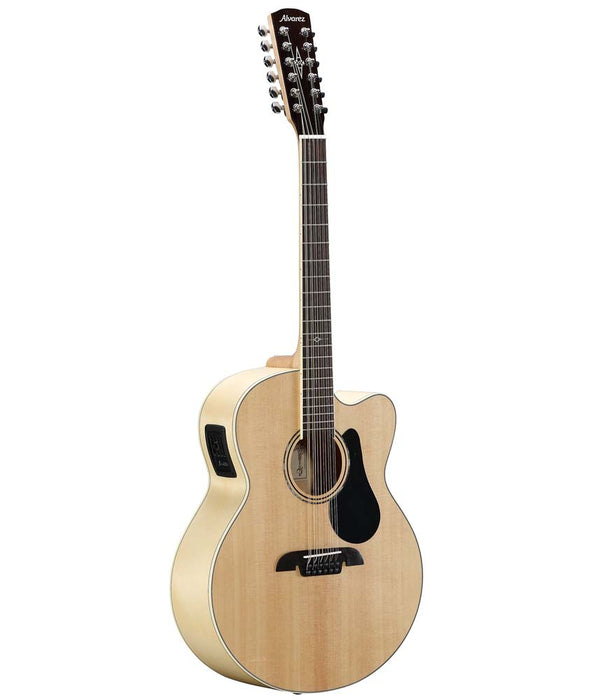 Alvarez AJ80CE12 Jumbo 12-String Acoustic-Electric Guitar - Natural | New