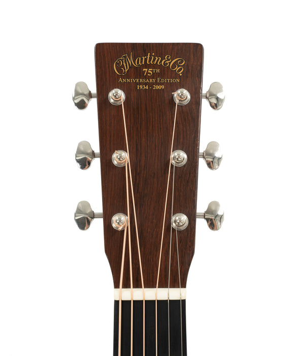 Pre-Owned Martin D-18 75th Anniversary Dreadnought Acoustic Guitar - Adirondack/Mahogany