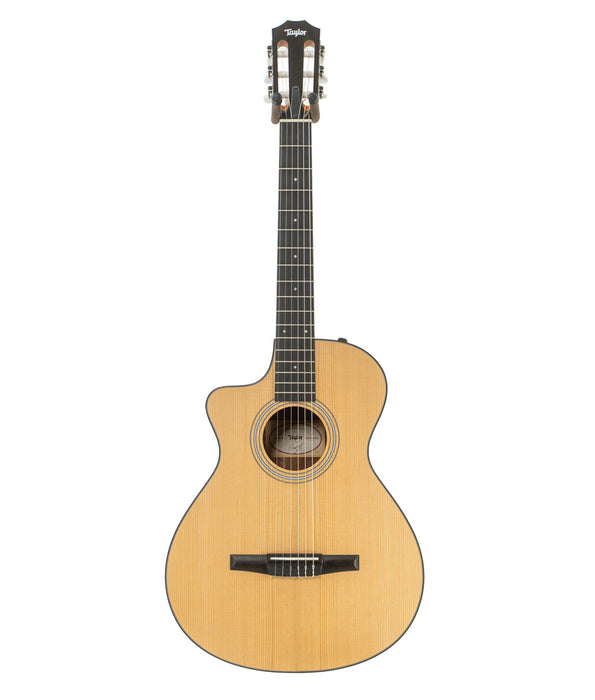 Taylor 112ce-N Grand Concert Spruce/Sapele Left-Handed Acoustic-Electric Guitar | New