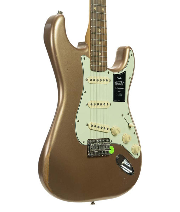 Pre-Owned Fender Vintera Road Worn '60s Stratocaster, Firemist Gold