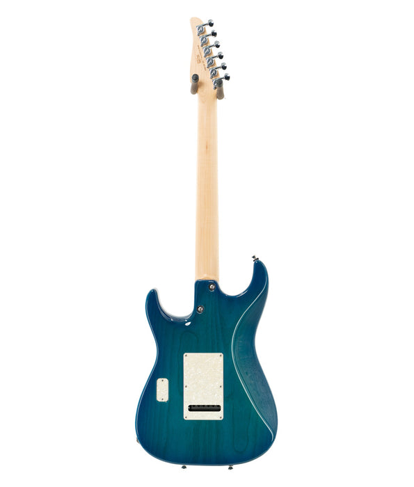 Pre-Owned Tom Anderson Drop Top HHH Electric Guitar - Deep Bora Bora Blue | Used