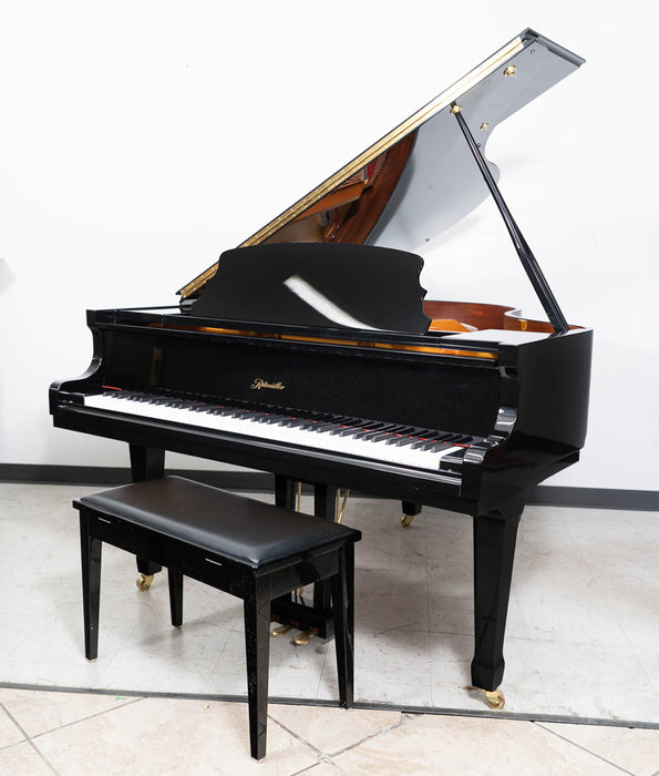Rittmuller GH160 Grand Piano | Polished Ebony | 5'3"| Serial No. 162343 | Used