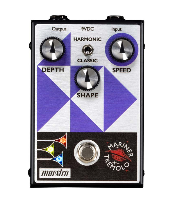 Maestro Mariner Tremolo Effects Pedal | New