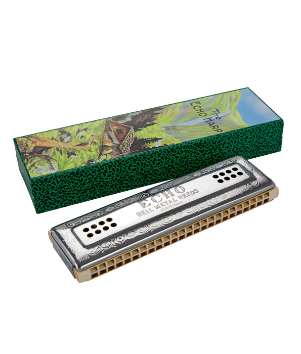 Hohner Echo 48 Hole Tremolo Harmonica - C/G | New