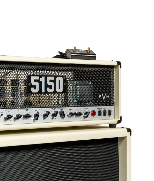 Pre-Owned EVH 5150 Iconic Series 80W Guitar Amp Head & Cabinet - Ivory | Used