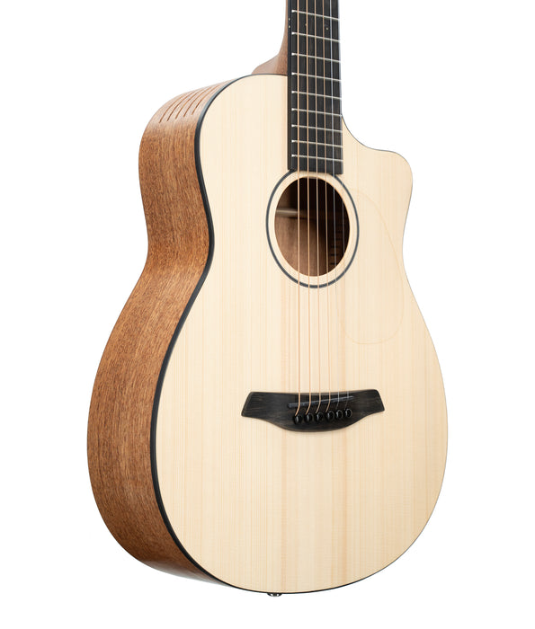 Pre-Owned Furch Pioneer-EM Engelmann Spruce/African Mahogany Travel Acoustic Guitar