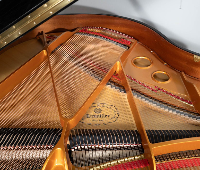 Ritmuller R8 Grand Piano | Polished Ebony | Serial No. 1869580 | Used