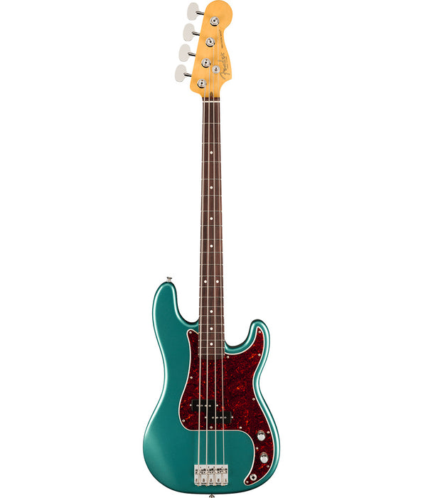Fender American Professional Classic Precision Bass, Rosewood Fingerboard - Faded Sherwood Green Metallic