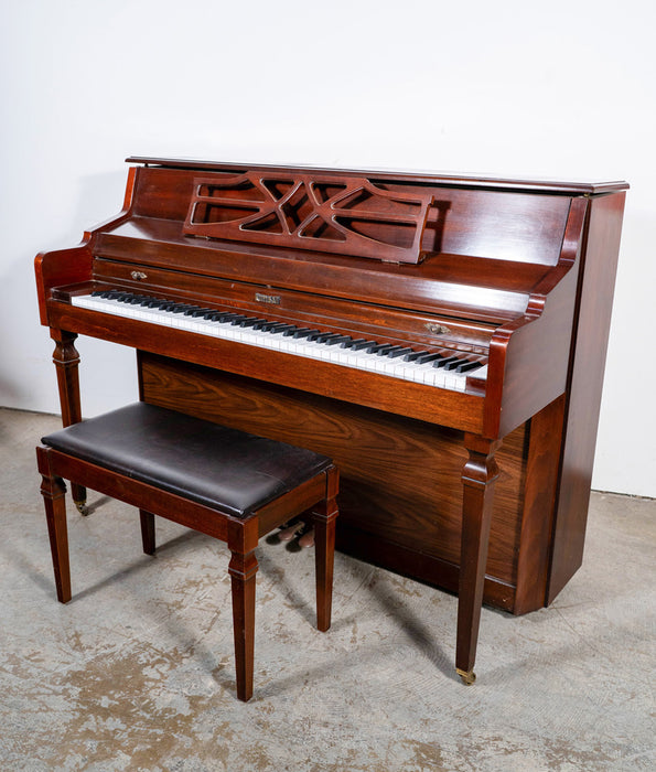 Kimball 406P Upright Piano | Mahogany | Serial No. T95078 | Used