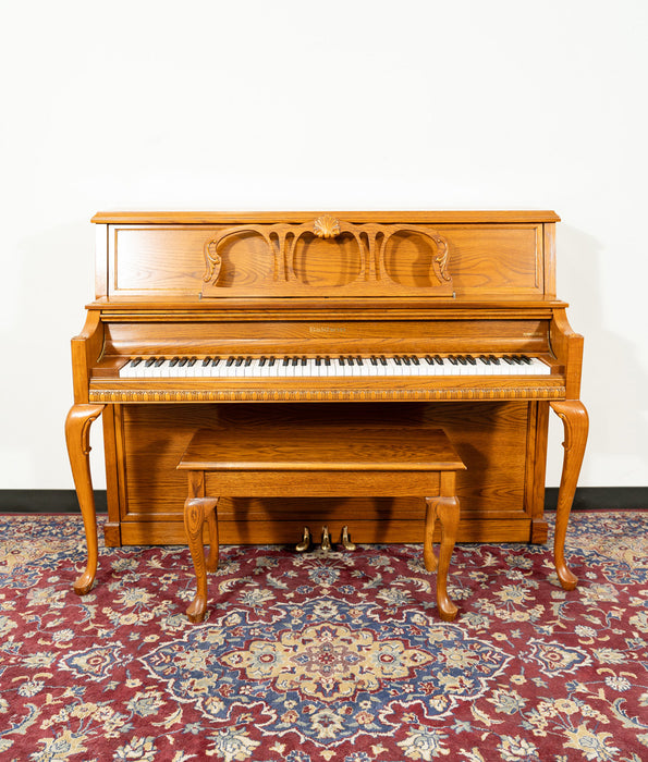 Baldwin 45" 5045 Upright Piano | Satin Oak | SN: 433360 | Used
