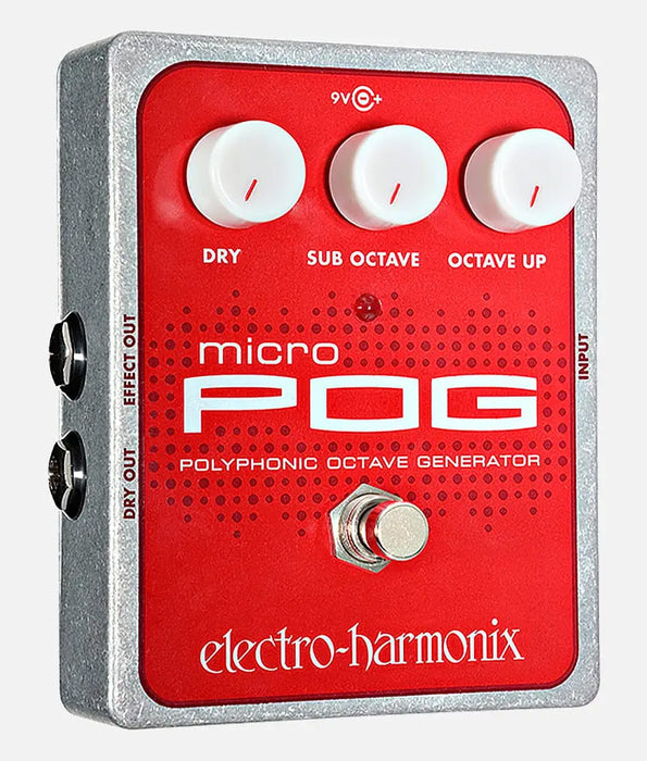 Electro-Harmonix Micro POG Polyphonic Octave Generator Pedal