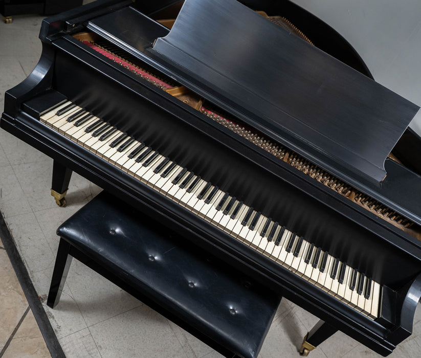 1942 Baldwin Model M Grand Piano | Satin Ebony | 5'2" | Serial No. 100595 | Used