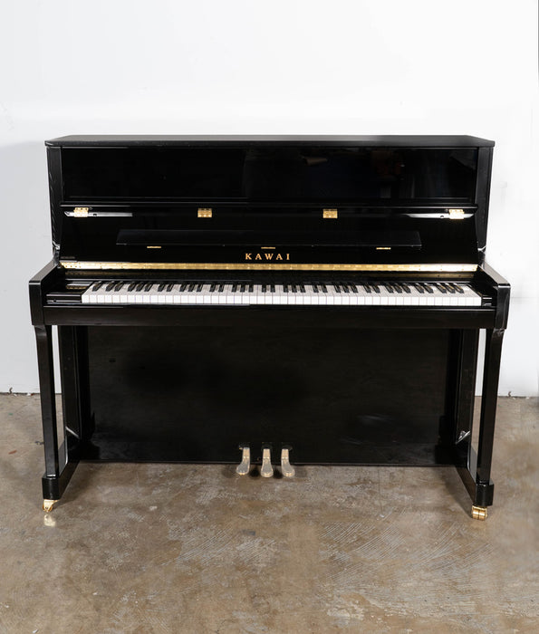 Kawai K-300 Upright Piano (2025) | Polished Ebony | 48” | Serial No. 2802970 | Used