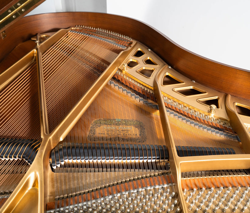 Kawai KG-2C Grand Piano (1972) | Satin Mahogany | YOSA Piano | Serial No. 625767 | Used