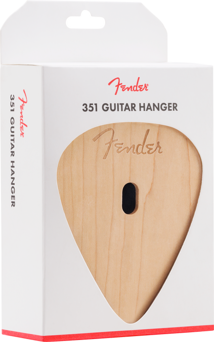 Fender 351 Pick Shaped Guitar Wall Hanger, Maple