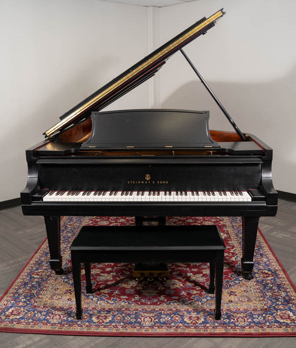 Steinway & Sons 9' Model D Grand Piano | Satin Ebony | SN: 164853 | Used