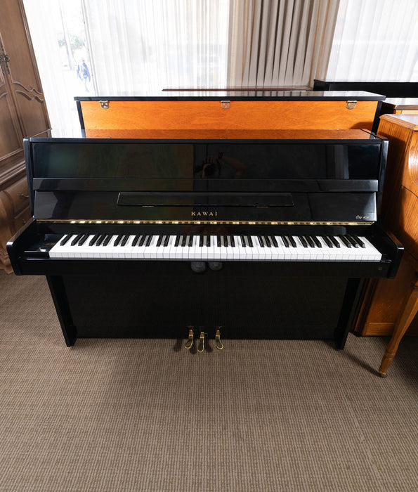 1992 Kawai CL5N Upright Piano | Polished Ebony | Serial No. 2046755 | Used