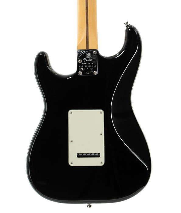 Pre-Owned Fender American Professional II Stratocaster Electric Guitar - Black | Used