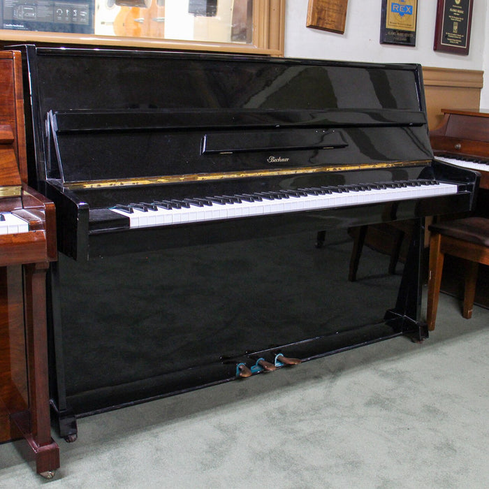 Bechner Continental Console Piano | Polished Ebony | Used