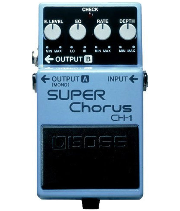chorus pedals for guitar Boss CH-1 Super Chorus Pedal