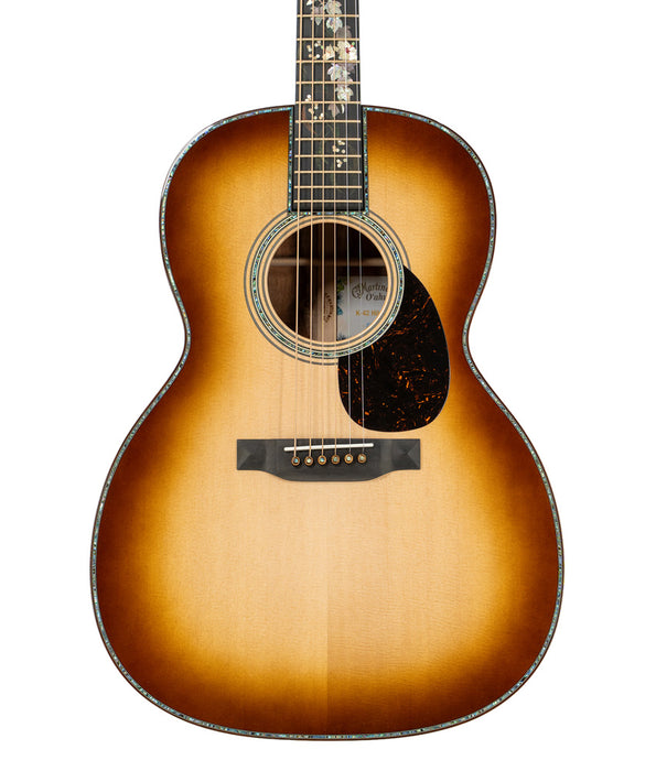 Martin O'ahu K-42 Hibiscus Acoustic Guitar - Spruce/Koa, Dark Toasted Burst | New