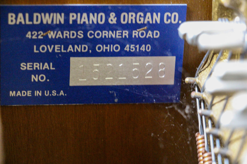 Baldwin 48" Acrosonic Oak Console Piano