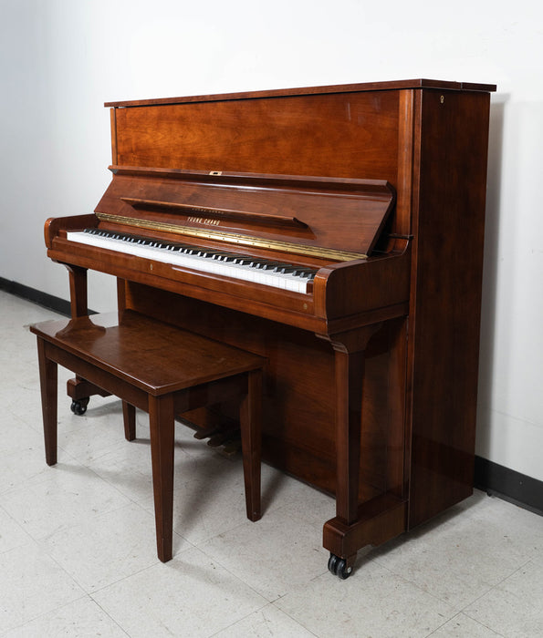 YOSA 1994 Young Chang U121 48" Upright Piano in Mahogany Red Polish | Serial No. A2111753 | Used