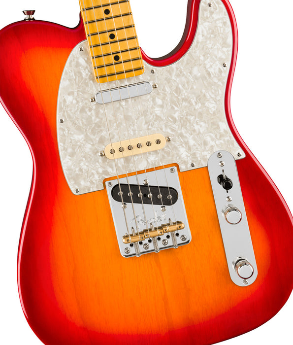 Fender American Professional Hot Shot Telecaster Electric Guitar - Aged Cherry Burst with Maple Fingerboard | New