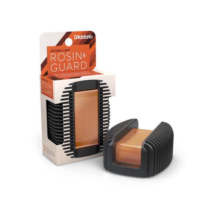 D'Addario Rosin Guard with Natural Light Rosin