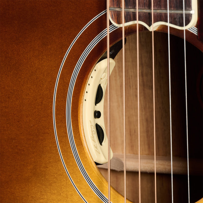 Gibson SJ-200 Elegant Koa Acoustic-Electric Guitar - Honey Burst