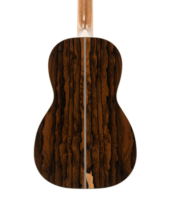 Martin Custom Shop Size 2 Acoustic Guitar Italian Spruce/Ziricote with Pale Moon Ebony Fretboard and Bridge
