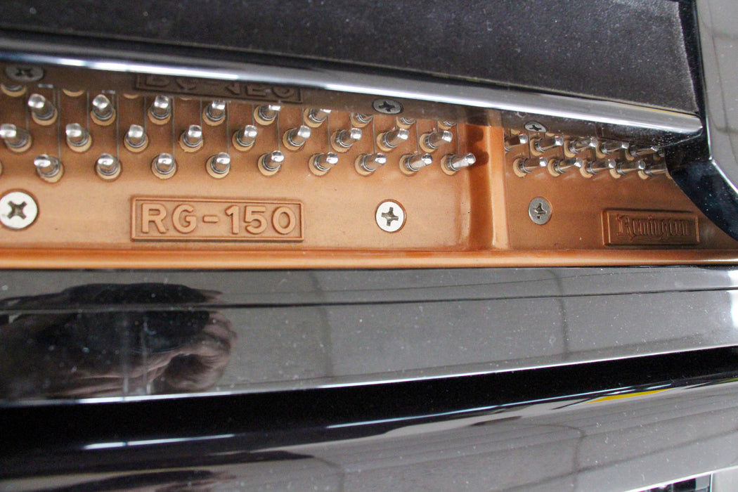 Remington (by Pramberger) RG-150 PQ | 5'1" Polished Ebony Baby Grand Piano