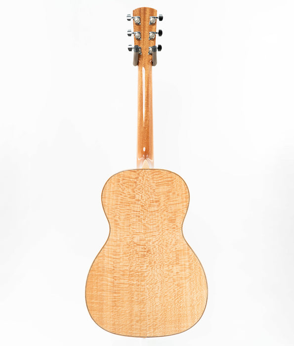 Larrivee P-09 Moon Spruce/Silver Oak Parlor Acoustic Guitar - Koa Binding & Vine Headstock | New