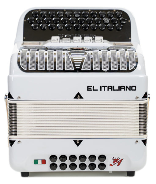Hohner Anacleto El Italiano III 5 Switch Compact GCF Accordion