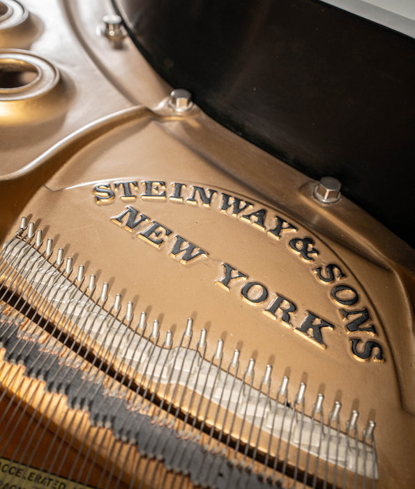 Steinway & Sons Model L Grand Piano | Satin Ebony | 1964 | Serial No. 386824 | Used