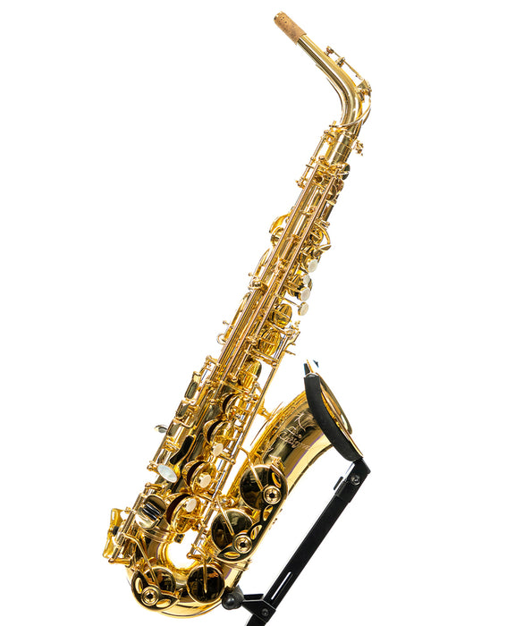 Pre-Owned Antigua Winds AS5200 Classic Eb Alto Sax, Lacquer Finish w/ Case *AS-IS*