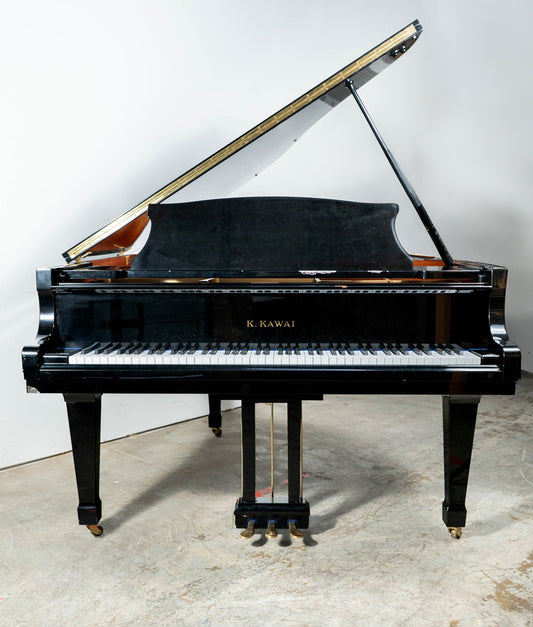 1991 Kawai KG2 5'10" Grand Piano | Ebony Polish | Used