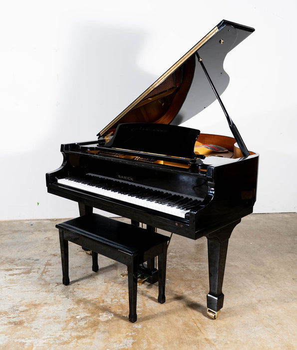 Samick SG-161 Grand Piano | Polished Ebony | Used