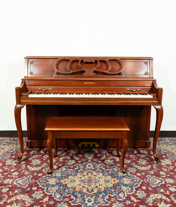 Baldwin Acrosonic Upright Piano | Satin Walnut | SN: 1532042 | Used