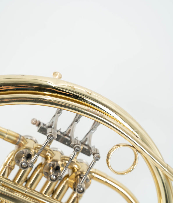 Pre-Owned Mendini MFH-20 Single Key of F Brass French Horn | Used