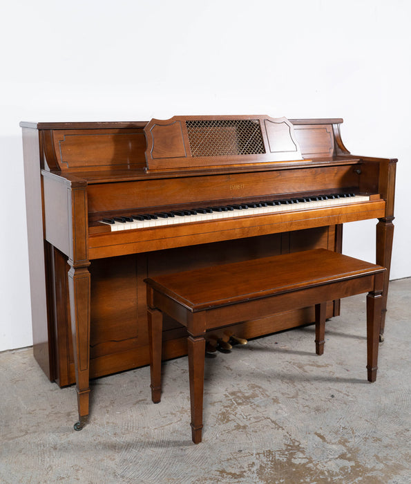 Everette Upright Piano | Model 5182 | Mahogany | Serial No. 280339 | Used