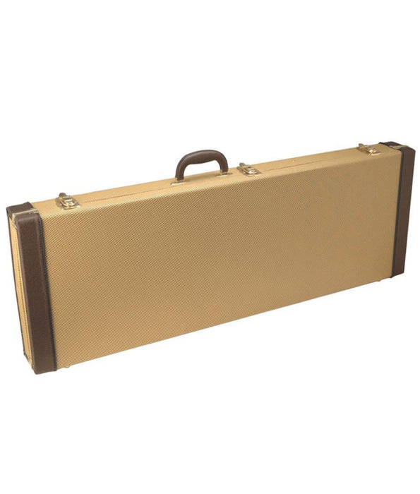 On-Stage Hardshell Electric Guitar Case - Tweed