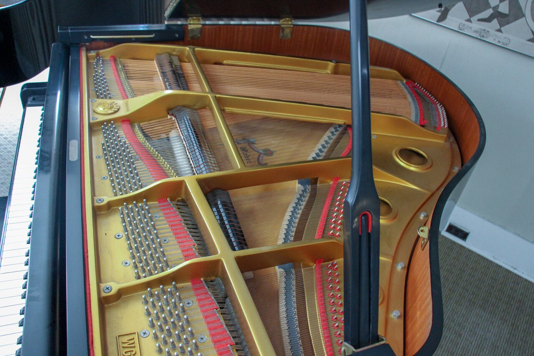 Weber WG-150 Baby Grand Piano | Satin Ebony | Used