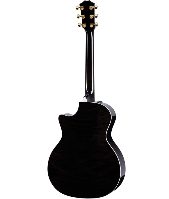 Pre-Owned Taylor 614ce Special Edition Grand Auditorium Spruce/Maple Acoustic-Electric Guitar - Gaslamp Black