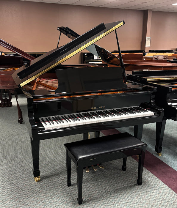 Pearl River GP188A Grand Piano | Polished Ebony | 6'2" | New