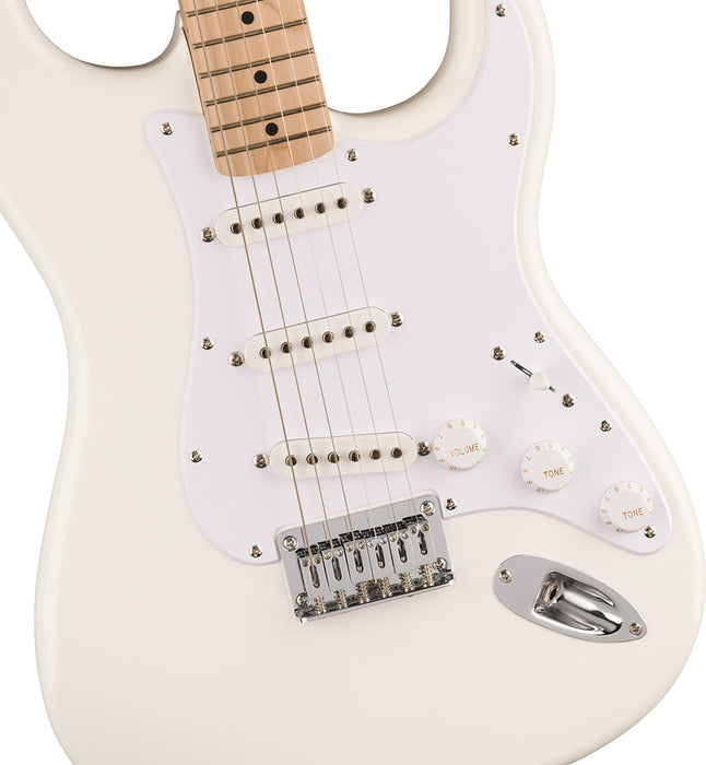 Fender Squier Sonic Stratocaster HT, Maple Fingerboard, White Pickguard - Arctic White