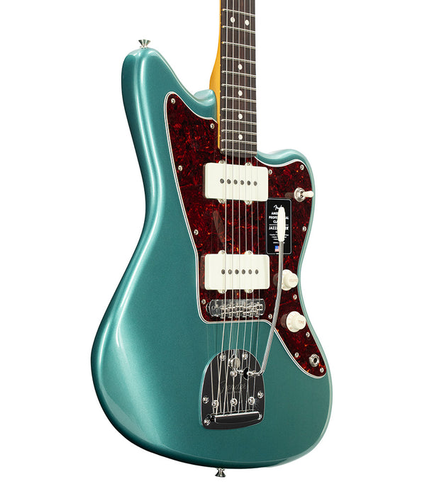 Fender American Professional Classic Jazzmaster, Rosewood Fingerboard - Faded Sherwood Green Metallic