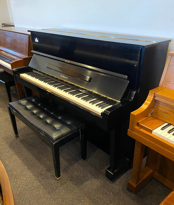 Yamaha 48" U1 Upright Piano | Polished Ebony | SN: D1974453 | Used